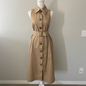 Kate spade sleeveless shirtdress